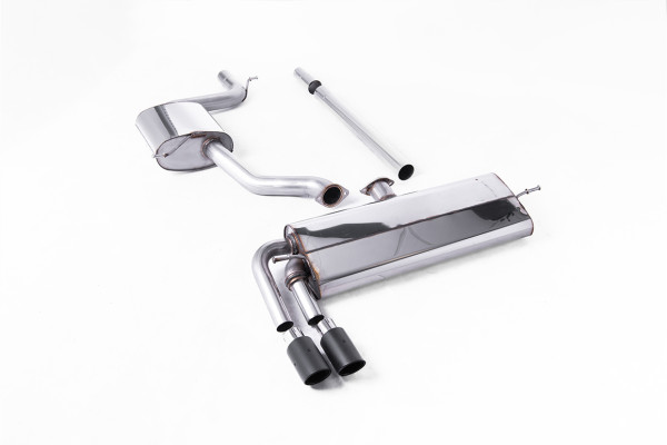 Milltek SSXVW519 Cat-back 76.2mm Carbon Jet passend für: Volkswagen Golf Mk7.5 1.5TSI Evo GT & R-Lin