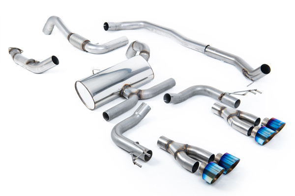 Milltek SSXHO233 Cat-back 100mm GT100 passend für: Honda / Acura Civic Type R FK2 Turbocharged 2.0 l