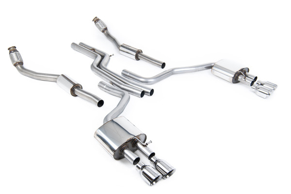 Milltek SSXAU331 Cat-back Quad 100mm GT100 passend für: Audi S7 Sportback 4.0 TFSI quattro S tronic