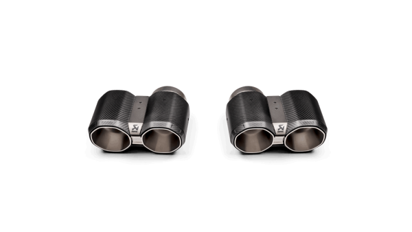 Akrapovic BMW M2 M3 M4 (G8X) 2021 Endrohre (Carbon) eckig