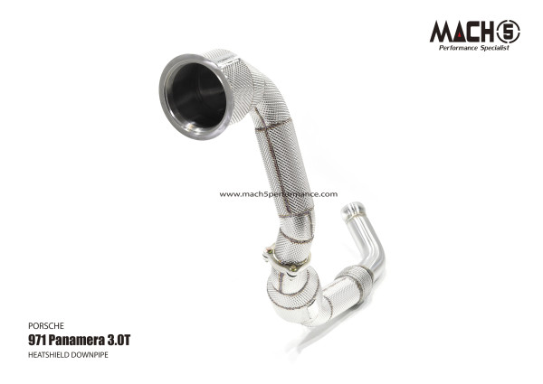 Mach5 Downpipe Porsche 971 Panamera 3.0T EA839 200 Zellen