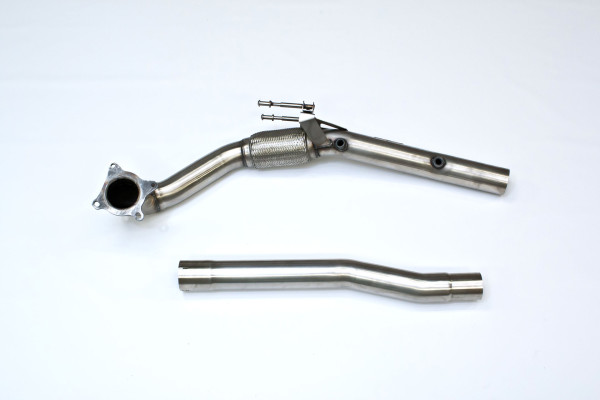 Milltek SSXAU284 Large-bore Downpipe and De-cat - Seat Leon Cupra K1 (2007 - 2009)