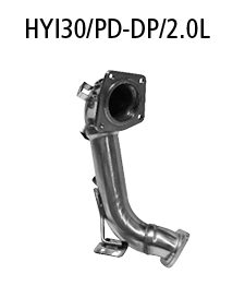 Bastuck HYI30/PD-DP/2.0L Hyundai i30 i30 Fastback N 2.0 T-GDI Performance Ersatzrohr für Katalysator