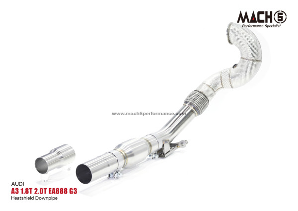 Mach5 Downpipe Audi A3 1.8T 2.0T EA888 G3 Catless