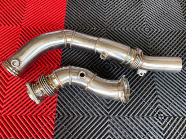 EXH Downpipe V1 3" BMW S55 F87 M2C M3 / M4 F80 F82 Kat Ersatz