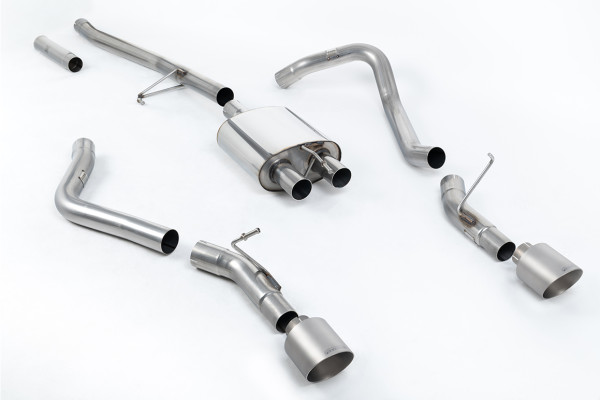 Milltek SSXJP103 Cat-back 115mm GT115 passend für: Jeep Gladiator (JT) 3.6 V6 (2020 - 2026)