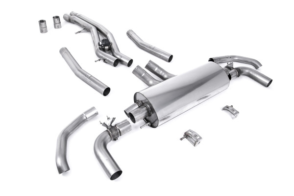 Milltek SSXAU1027 Particulate Filter-back - Audi SQ7 4.0 V8 TT (Petrol OPF/GPF Equipped Vehicles) (