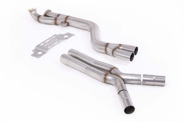 Milltek SSXBM1332 Secondary Catalyst Bypass passend für: BMW 2 Series M2 Coupe (G87 S58 NAS Non-OPF
