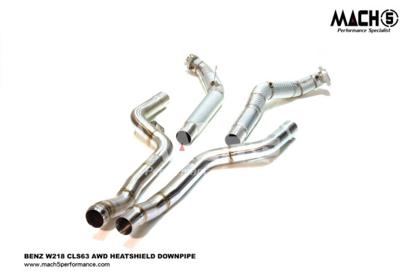 Mach5 Downpipe Mercedes AMG W212 E63 / W218 CLS63 AMG Catless