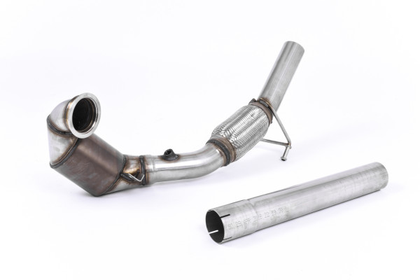 Milltek SSXVW417 Large Bore Downpipe and Hi-Flow Sports Cat passend für: Volkswagen Polo GTI 1.8 TS