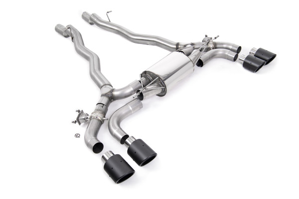Milltek SSXBM1178 Axle Back 102 Jet passend für: BMW 5 Series M5 & M5 Competition 4.4l Twin Turbo F9