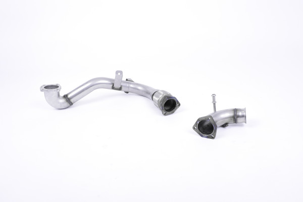 Milltek SSXFD239 Large-bore Downpipe and De-cat passend für: Ford Fiesta Mk7/Mk7.5 1.0T EcoBoost (1