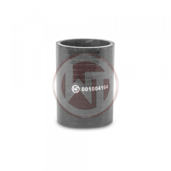 001004166 Wagner Ø80mm Silikonverbinder gerade schwarz - Silikonschläuche