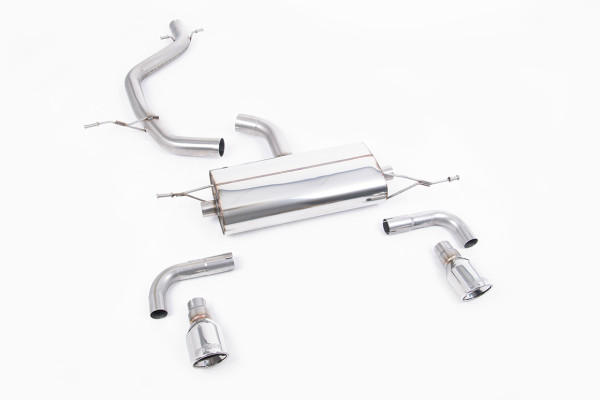 Milltek SSXVW112 Cat-back Dual 100mm Jet passend für: Volkswagen Golf Mk6 GTi 2.0 TSI 210PS (2009 -