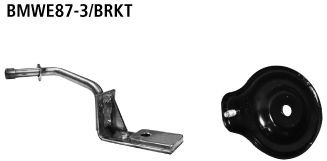 Bastuck BMWE87-3/BRKT BMW 1er E81 / 1er E87 130i Haltersatz für Endrohrsatz RH