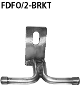 Bastuck FDFO/2-BRKT Ford Focus 2 Focus 2 Facelift (ab Bj. 10/2007) Diesel mit Russpartikelfilter – a