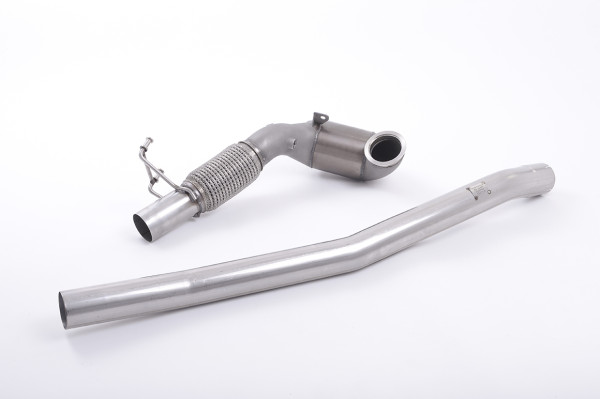 Milltek SSXAU583 Large Bore Downpipe and Hi-Flow Sports Cat - Audi TT Mk3 TTS 2.0TFSI Quattro (Non-