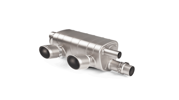 S-PO/TI/5H Akrapovic Porsche 911 Carrera /S/4/4S/GTS (991.2) Slip-On (Titan)