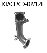 Bastuck KIACE/CD-DP/1.4L Kia Ceed CD GT-Line (2019) Ceed CD GT-Line 1.0l T-GDI / 1.4l T-GDI ab 2019