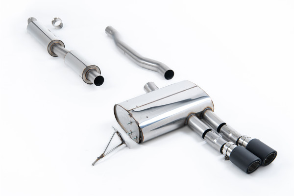 Milltek SSXM490 Cat-back 90mm Carbon Jet passend für: New Mini Mk3 (F55) Mini Cooper S 2.0 Turbo - 5