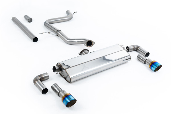 Milltek SSXVW531 Cat-back GT-100 passend für: Volkswagen Golf Mk7.5 1.5TSI Evo GT & R-Line (Both GPF