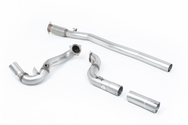 Milltek SSXMZ150 Large-bore Downpipe and De-cat - Mercedes A-Class A35 AMG 2.0 Turbo (W177 Hatch On
