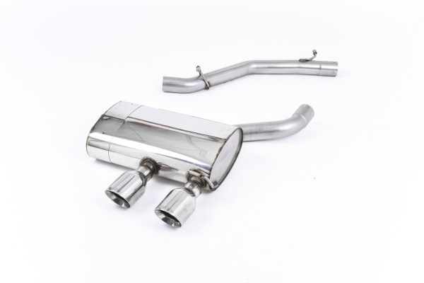 Milltek SSXVW133 Cat-back Dual 100mm GT100 passend für: Volkswagen Golf MK5 R32 3.2 V6 (2005 - 2009)