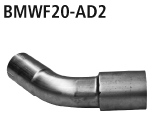 Bastuck BMWF20-AD2 BMW 1er F20/F21 (inkl. M135i / M140i) 1er F20/F21 1.6l Turbo Verbindungsrohr zur