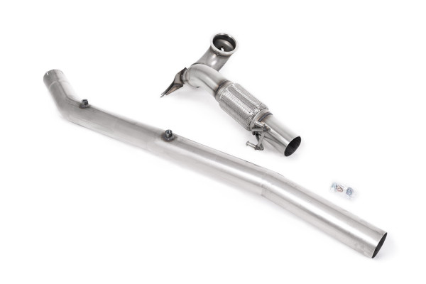 Milltek SSXVW676 Large-bore Downpipe and De-cat passend für: Volkswagen Golf Mk8.5 R (333ps Non-GPF