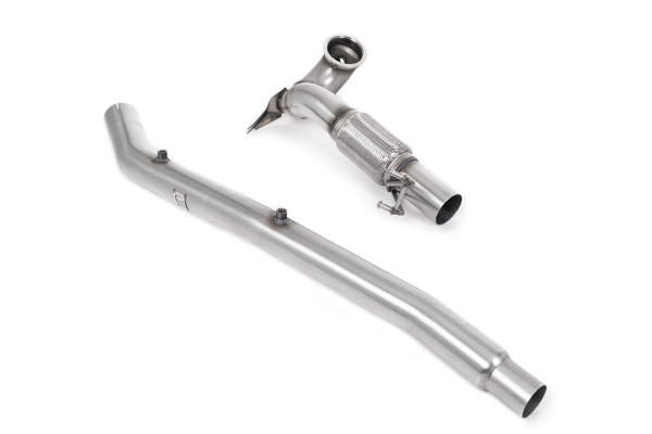Milltek SSXVW664 Large-bore Downpipe and De-cat passend für: Volkswagen Golf Mk8.5 R (333ps OPF/GPF