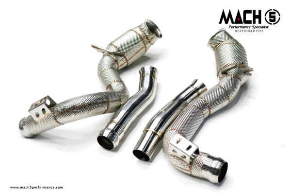 Mach5 Downpipe Mercedes AMG GT GT-S GT-R Catless