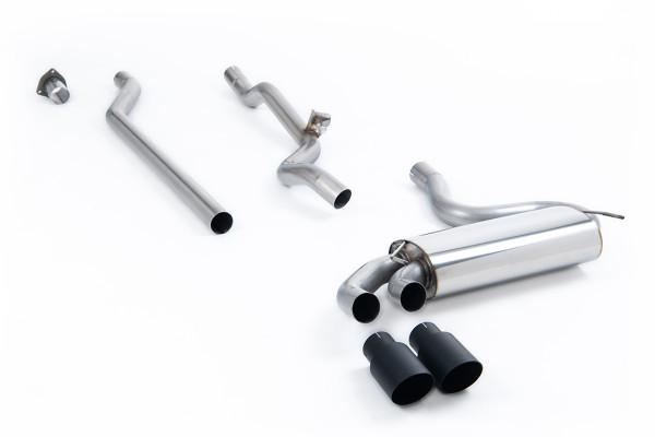 Milltek MCXAU105 Downpipe-back Twin 90mm GT90 passend für: Audi Coupe UR quattro 20v Turbo (1989 - 1