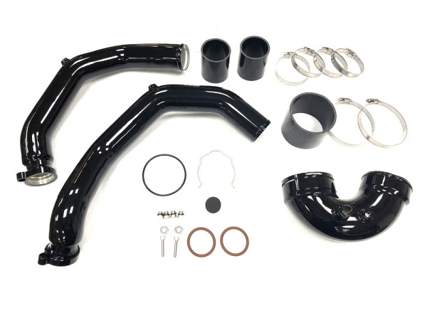 SG-71350-BB FTP BMW S55 M3 M4 Charge / Boost Pipe Set F80 F82 F83 Bright Black