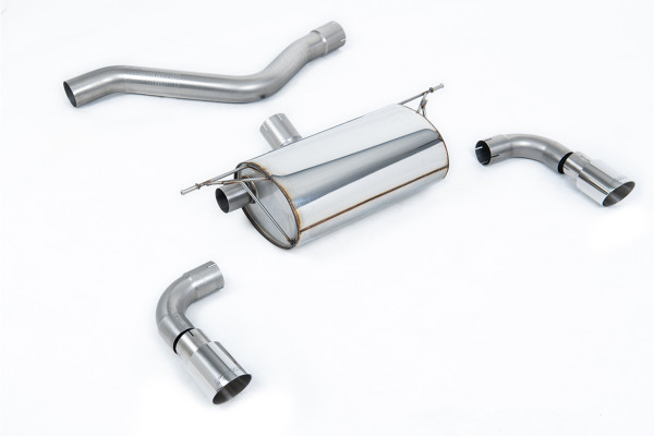 Milltek SSXBM959 Rear Silencer(s) Twin 90mm GT90 passend für: BMW 1 Series M135i 3 & 5 Door (F21 & F