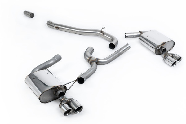 Milltek SSXSE199 Cat-back Twin 80mm GT80 passend für: Seat Leon ST Cupra 300 (4x4) Estate / Station