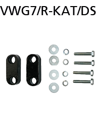 Bastuck VWG7/R-KAT/DS Seat Leon 5F Leon 5F ST Cupra 2.0l Distanzscheibensatz für Querstrebe am Katal