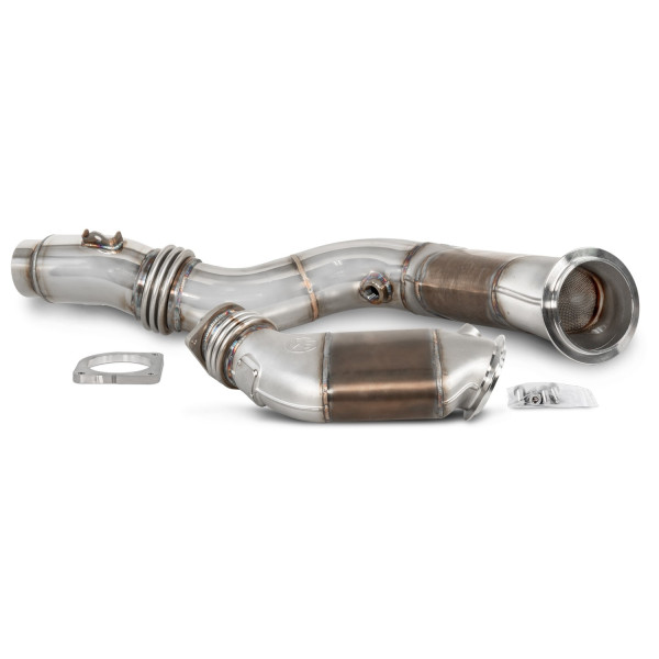 500001023.NOPF Wagner Hosenrohr-Kit 200CPSI EU6 für : BMW M3/M4 F80/82/83 - BMW M4 F82 / F83 BMW M4