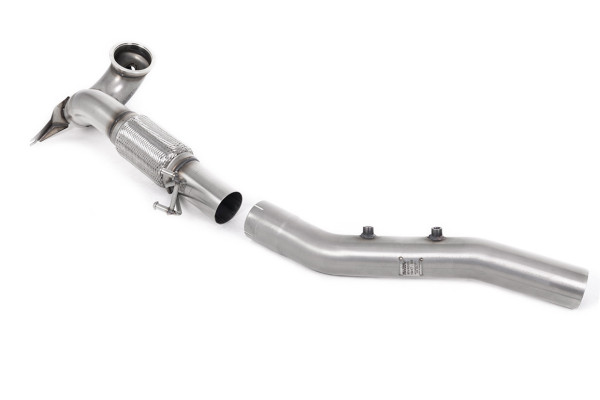 Milltek SSXVW665 Large-bore Downpipe and De-cat - Volkswagen Golf Mk8 GTi (245ps OPF/GPF Equipped M
