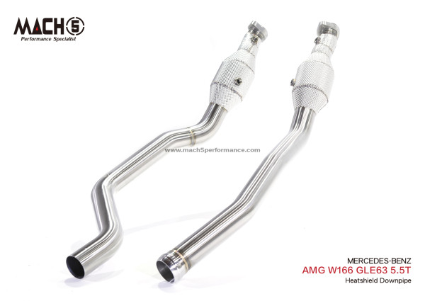 Mach5 Downpipe Mercedes AMG W166 GLE63 5.5T 200 Zellen