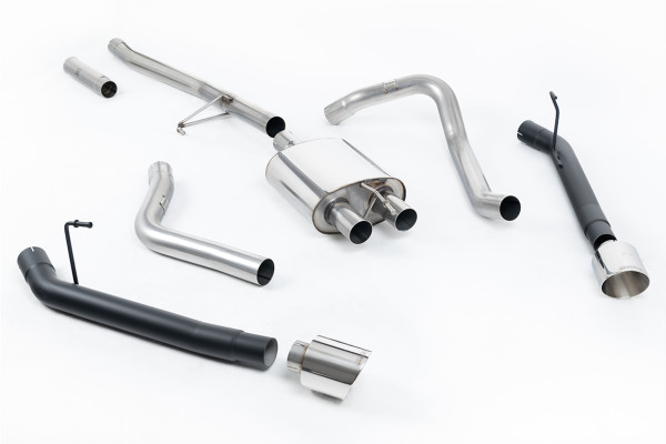 Milltek SSXJP106 Cat-back 115mm GT115 passend für: Jeep Gladiator (JT) 3.6 V6 (2020 - 2026)