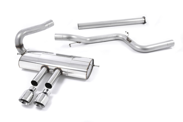 Milltek SSXFD093 Cat-back Dual GT100 passend für: Ford Focus Mk3 ST 2.0-litre EcoBoost Estate / Seda