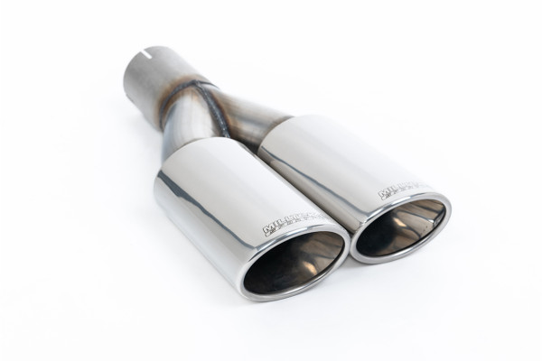 Milltek SSXVW198 Particulate Filter-back Twin 100 x 80mm Special Oval passend für: Volkswagen Transp
