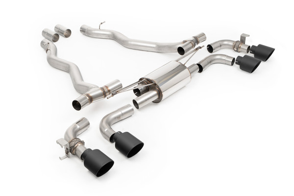 Milltek SSXBM1403 Axle Back 115 GT passend für: BMW 5 Series M5 4.4l Twin Turbo Hybrid G90 & G99 (UK