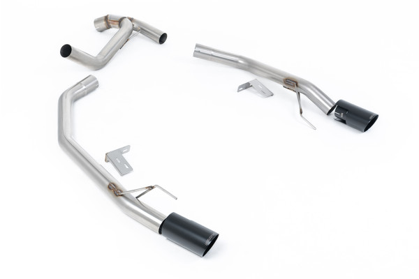 Milltek SSXFD442 Axle Back passend für: Ford Ranger 2.0TDCI 205PS Bi-Turbo Diesel (T9) (2023 - 2026