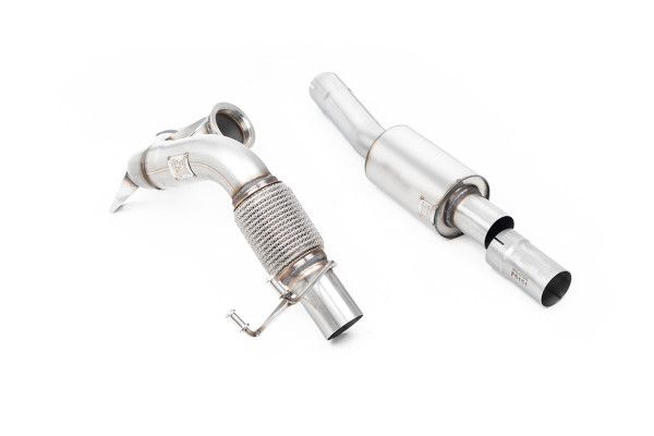 Milltek SSXVW565 Large-bore Downpipe and De-cat passend für: Volkswagen Polo GTI 2.0 TSI (AW - 5 Do