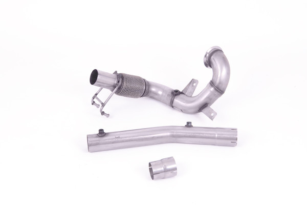 Milltek SSXVW562 Large-bore Downpipe and De-cat - Volkswagen Polo GTI 2.0 TSI (AW 5 Door inc Faceli