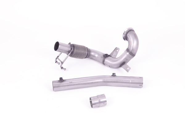 Milltek SSXVW562 Large-bore Downpipe and De-cat - Audi A1 40TFSI 5 Door 2.0 (207PS) with OPF/GPF (2