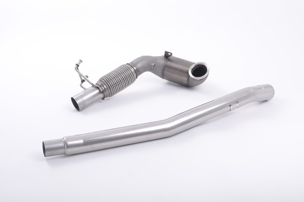 Milltek SSXAU586 Large Bore Downpipe and Hi-Flow Sports Cat - Audi TT Mk3 TTS 2.0TFSI Quattro (Non-