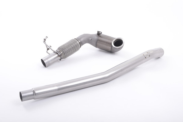 Milltek SSXVW386 Cast Downpipe with Race Cat - Volkswagen Golf MK7 R 2.0 TSI 300PS (ECE Approved &