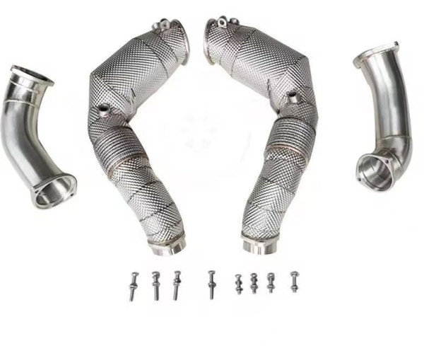 EXH Downpipe V3 passend für: BMW F90 M5 / X5M F95 / X6M F96 Catless 2022-